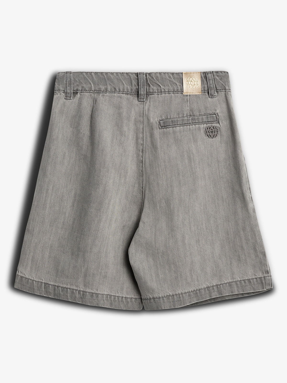 Denim Shorts - Tween - Grey Denim | 100102 Lea