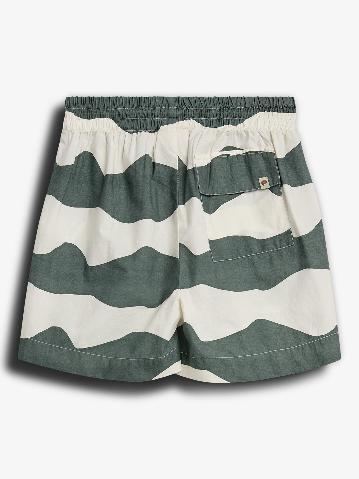 Poplin Wave Shorts - Petrol | 100113 Kean