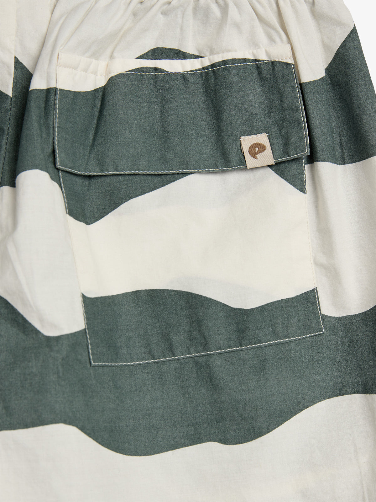 Poplin Wave Shorts - Petrol | 100113 Kean