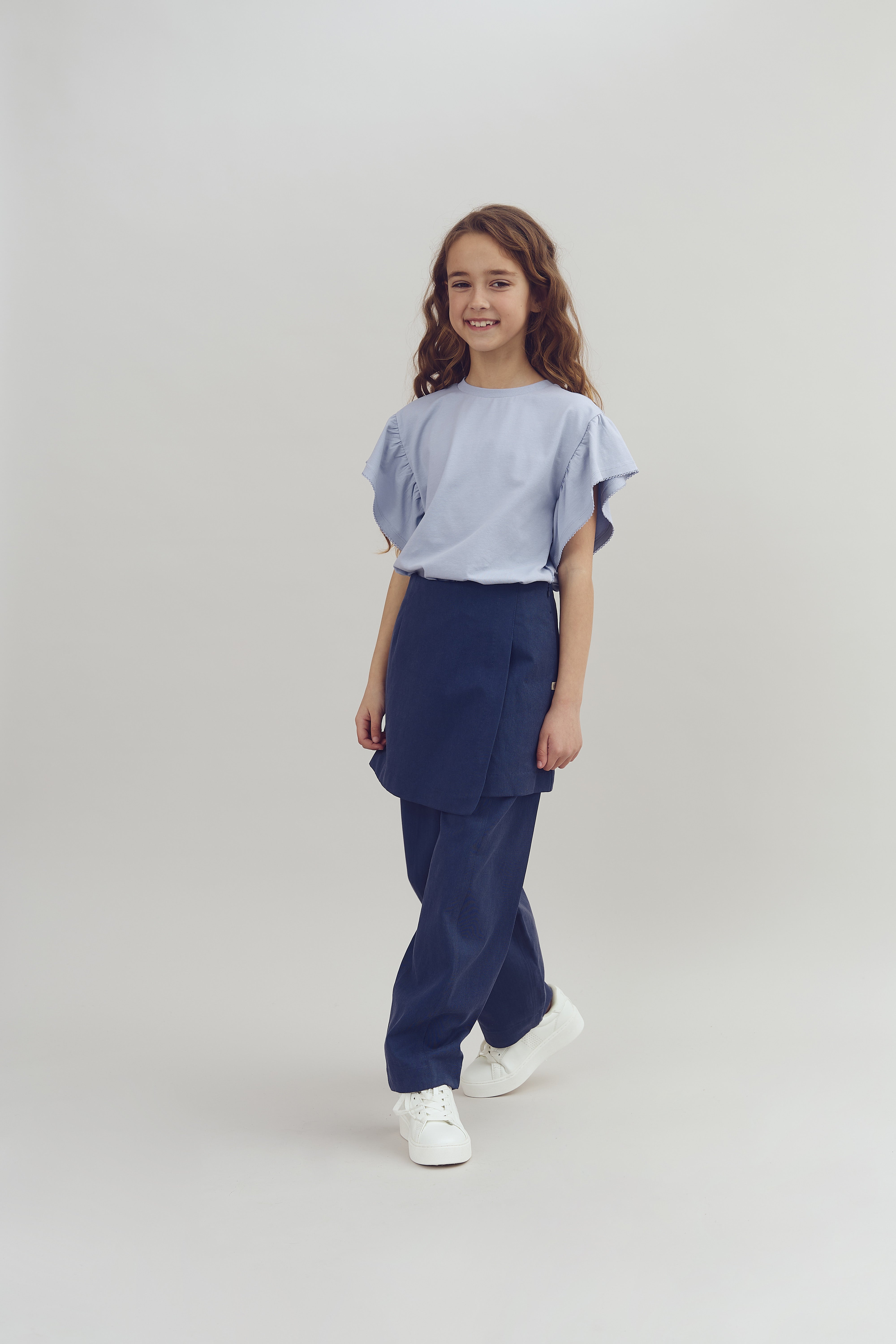 Tencel Skirt - Tween - Dusty Cobalt | 100131 Asta
