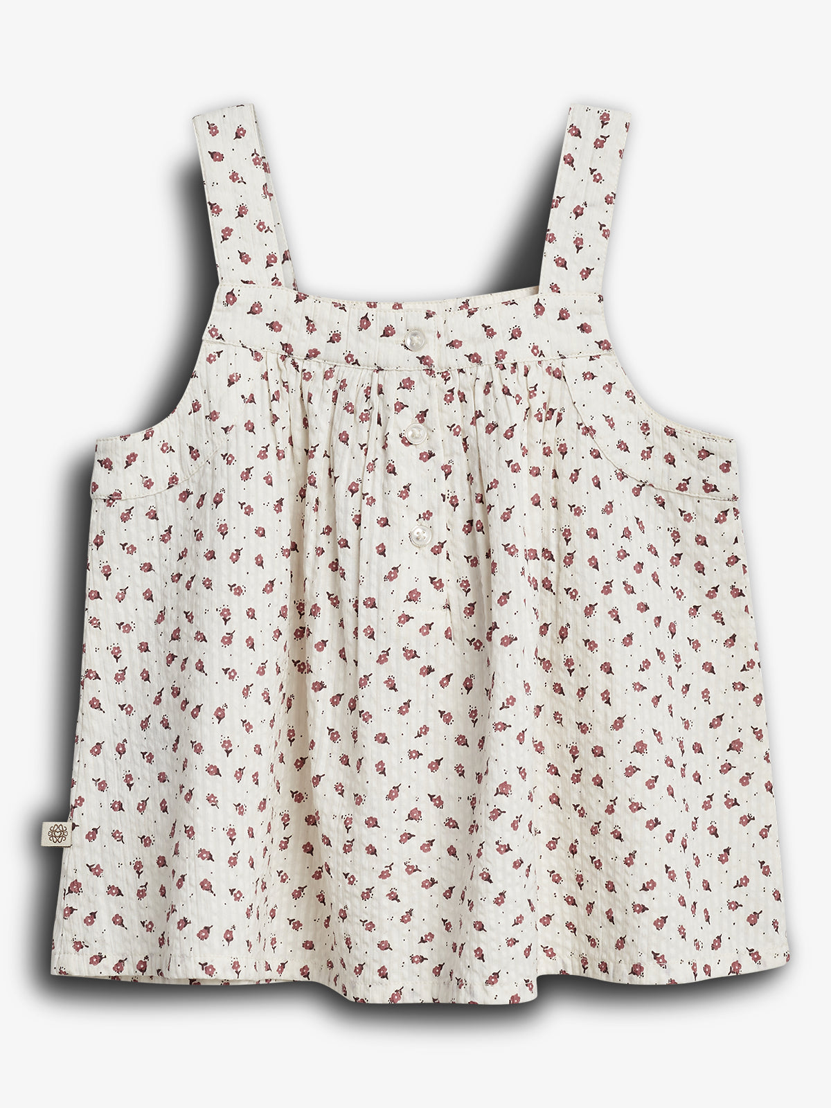 Flower Print top - Blush Flower | 100300 Annie