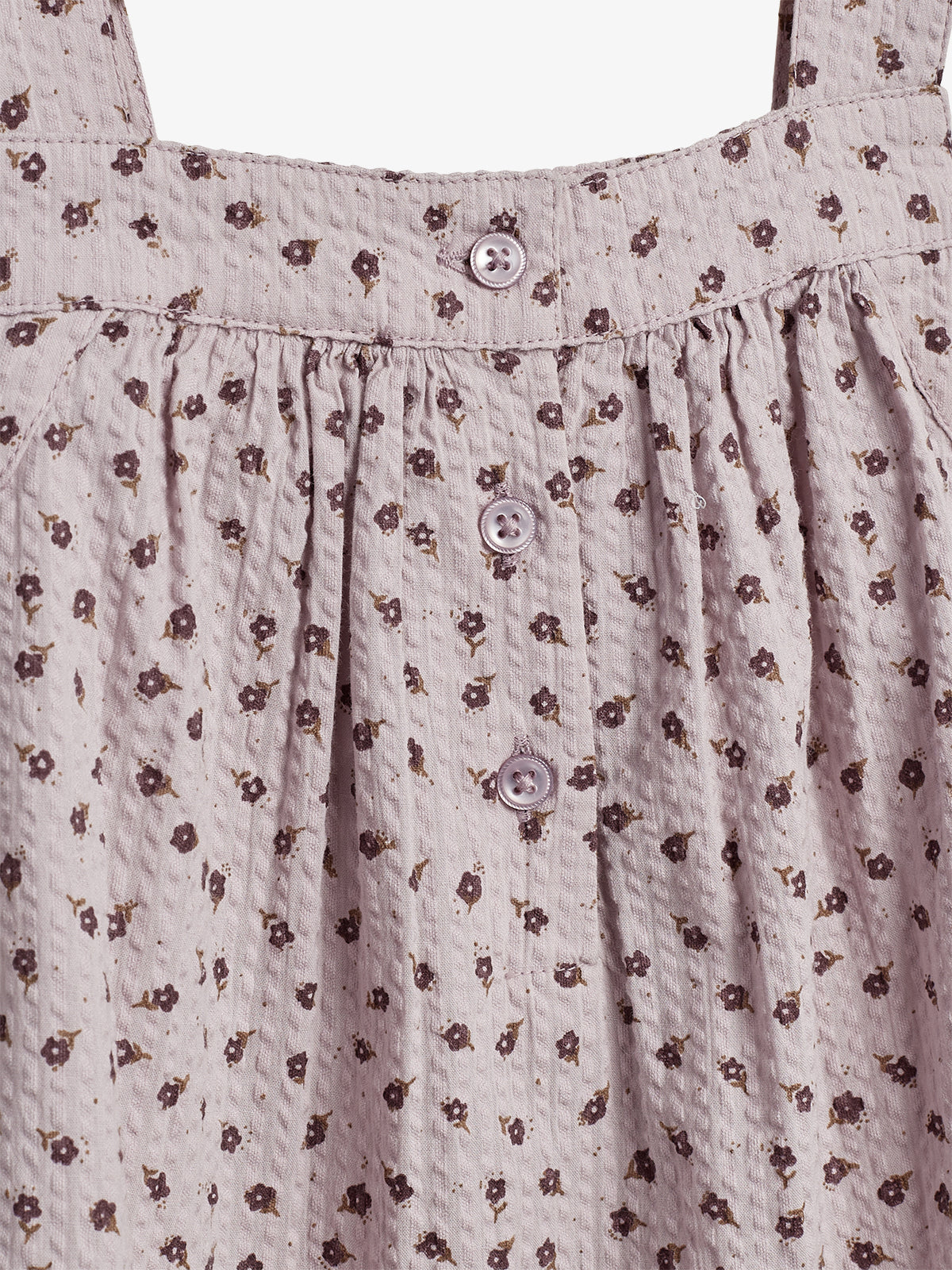 Flower Print top - Purple Flower | 100301 Annie