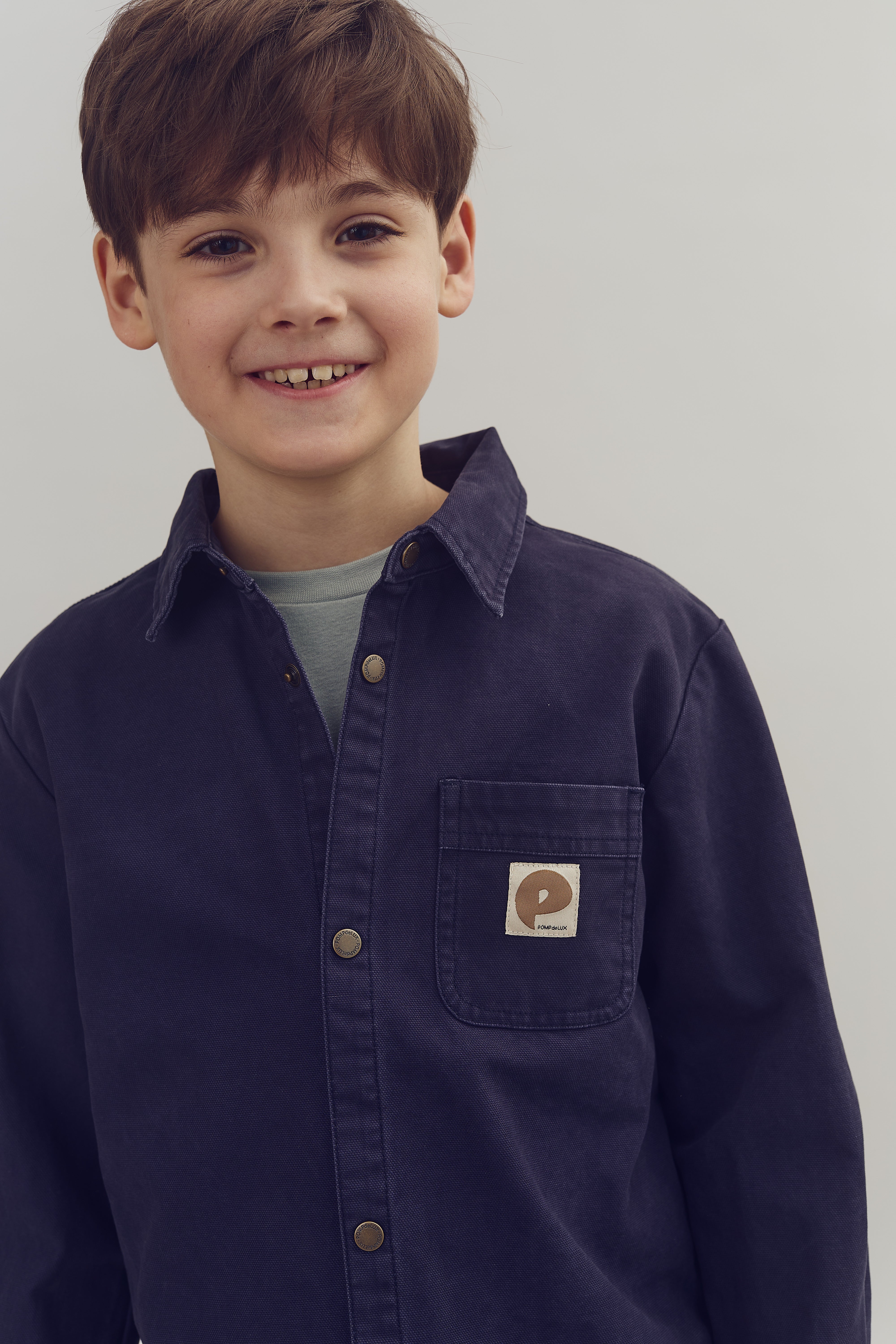 Canvas Overshirt - Tween - Navy | 100345 Dereck