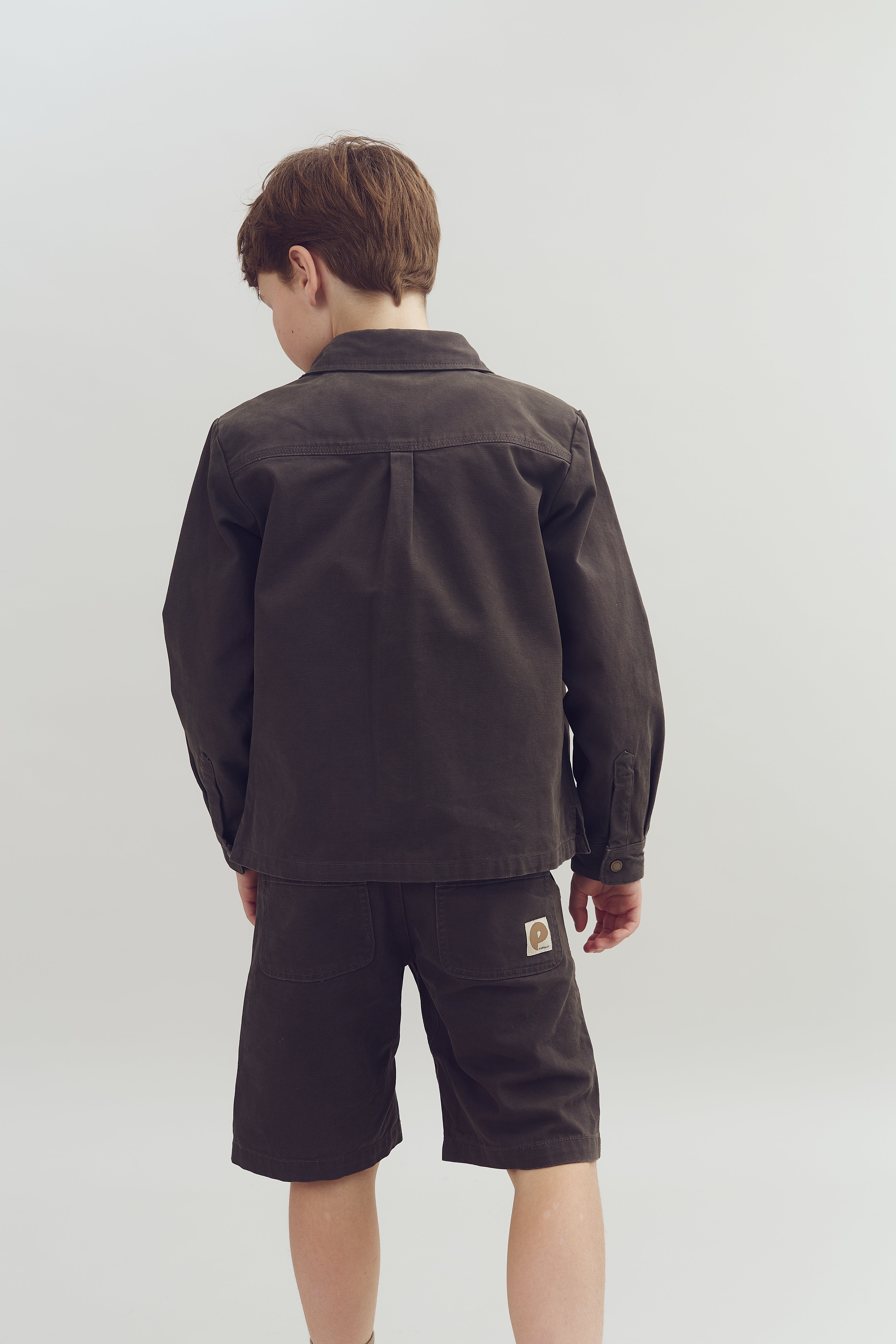 Canvas Overshirt - Tween - Dark Grey | 100346 Dereck