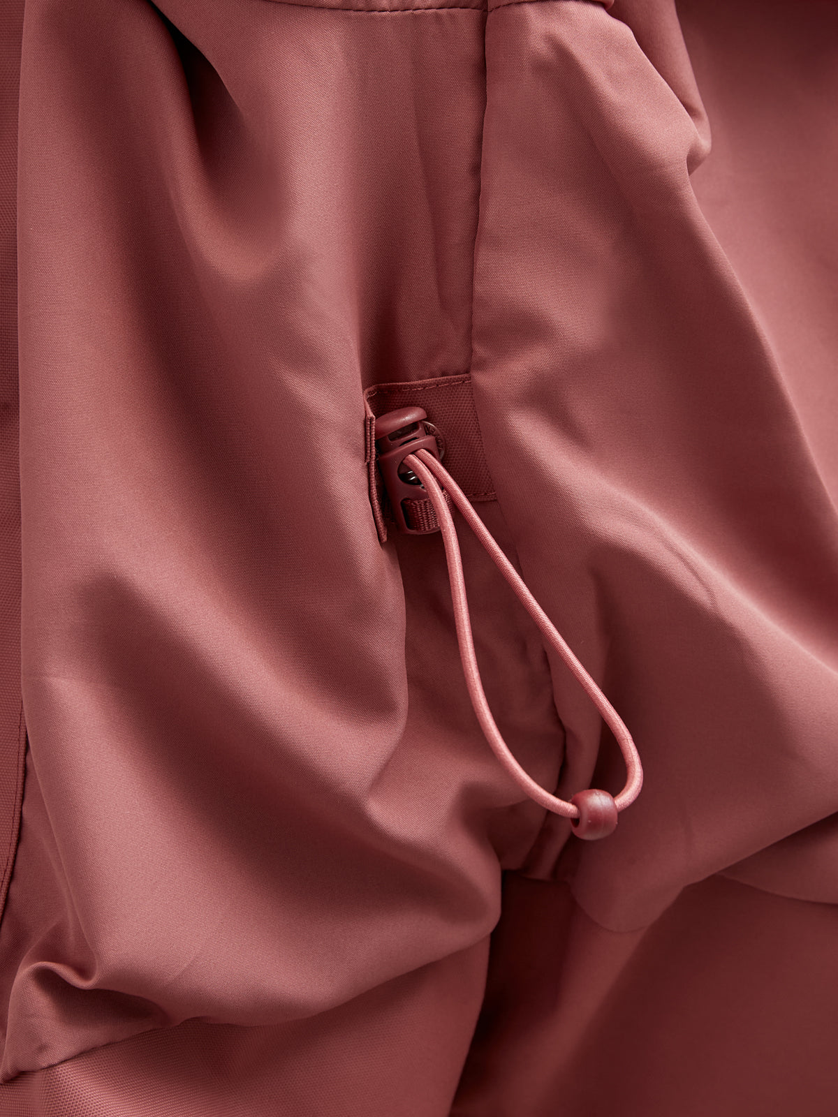 Shell Jacket with Drawstring - Tween - Vintage Red | 100496 Lucy