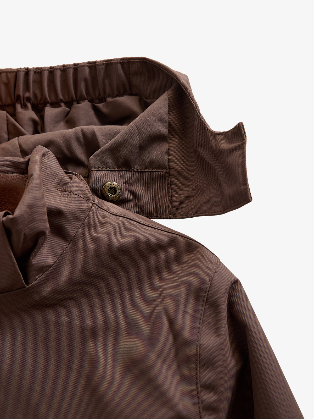 Shell Jacket with Drawstring - Tween - Chocolate | 100498 Lucy