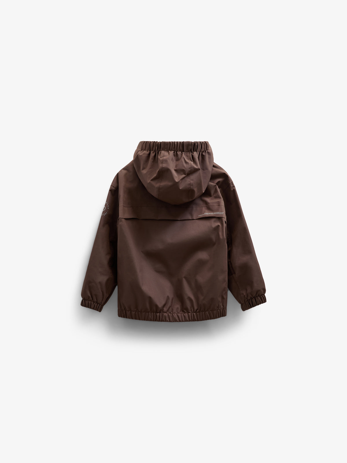 Shell Jacket with Patch Pocket - Kids - Chocolate | 100499 Luke