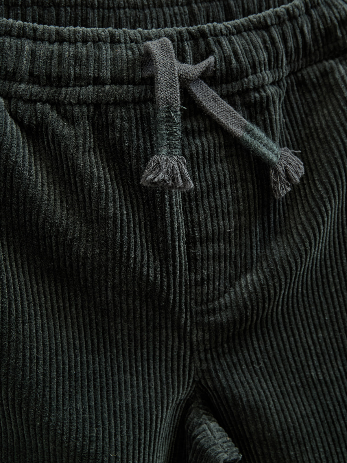 Corduroy Pull-on Trousers with String - Tween - Forest Green | 100601 Jace