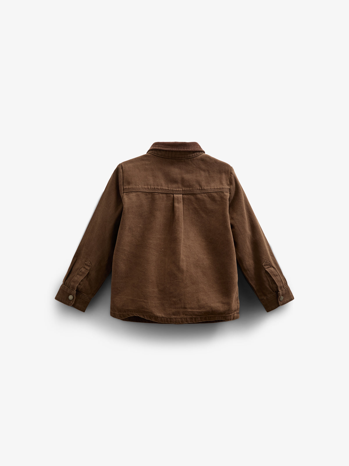 Twill Overshirt - Tween - Chocolate | 100611 Carter