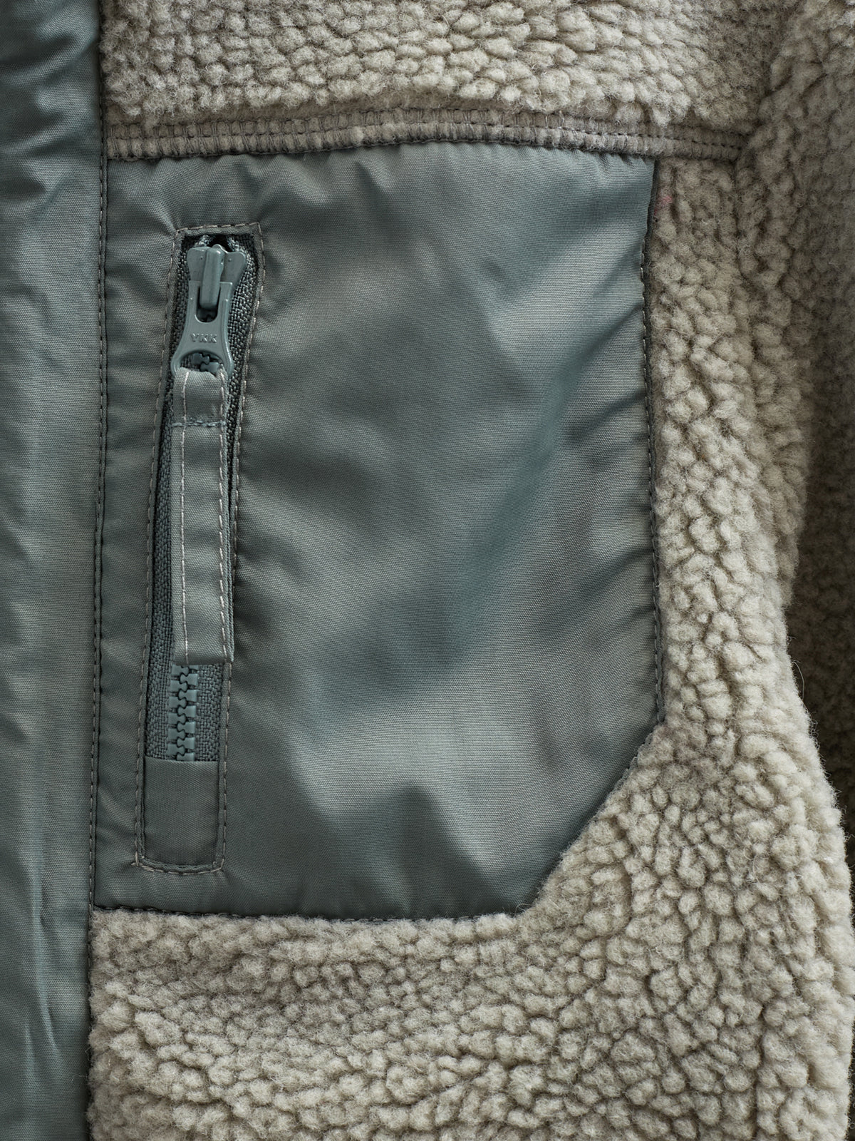 Pile Zip Jacket - All - Dusty Green | 100633 Elliot