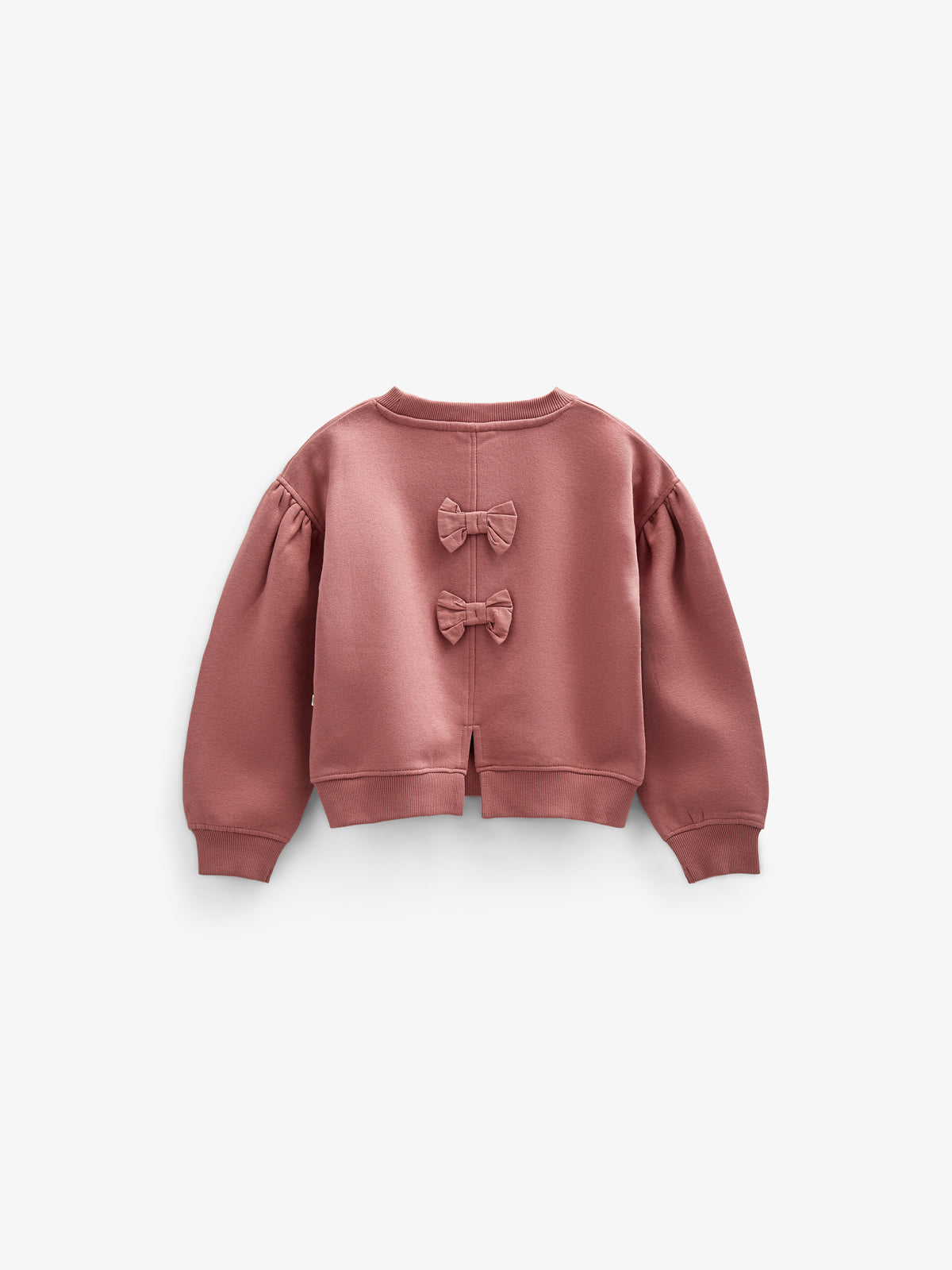 Bow Detail Sweatshirt - Kids - Vintage Red | 100812 Ruth