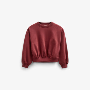 Balloon Sweatshirt - Tween - Burgundy | 100819 Joanna