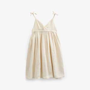 Gauze Strap Dress - Tween - Off White | 100911 Jasmine