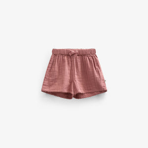 Gauze Shorts - Kids - Old Rose | 100926 Jasmine