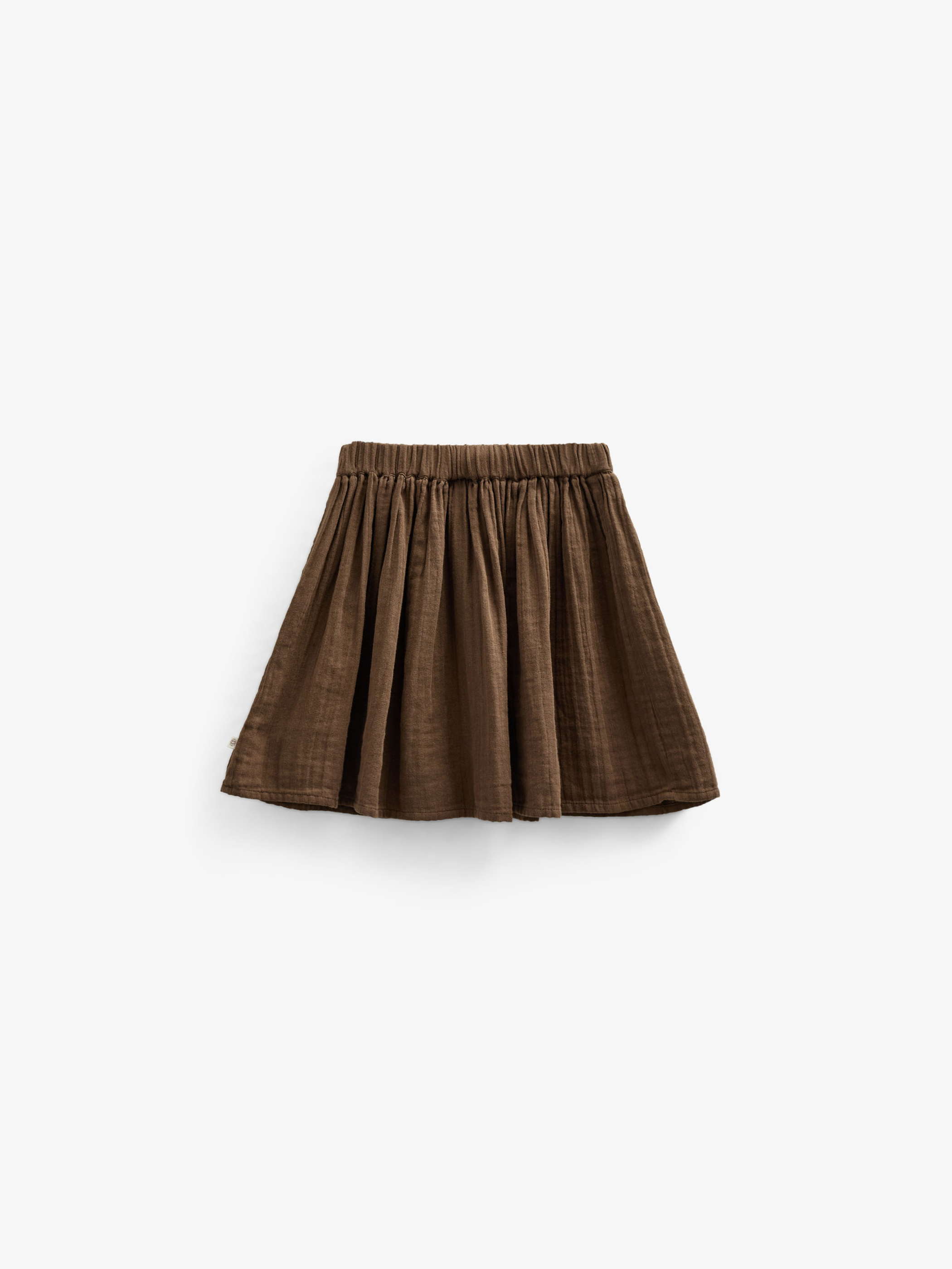 Gauze Skirt - Kids - Dark Brown | 100934 Jasmine