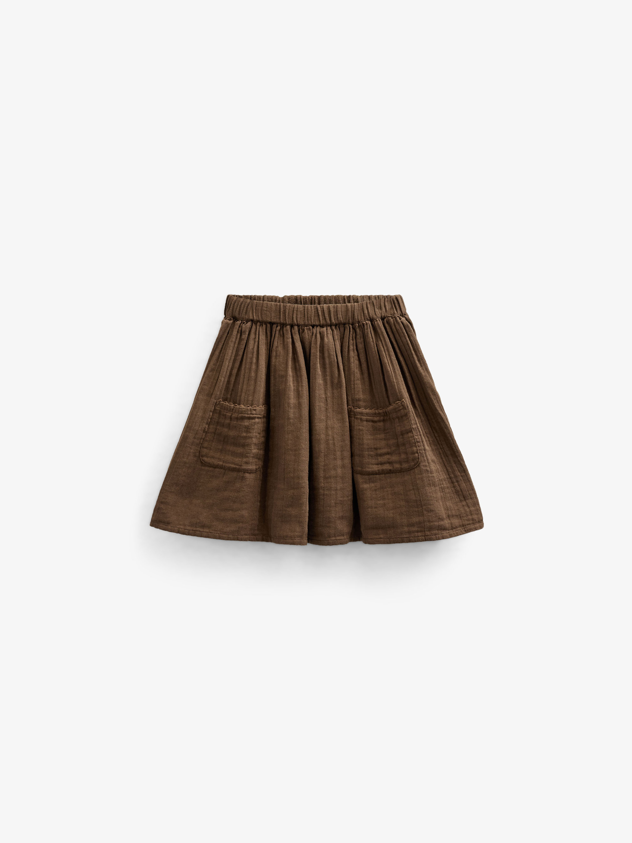 Gauze Skirt - Tween - Dark Brown | 100935 Jasmine