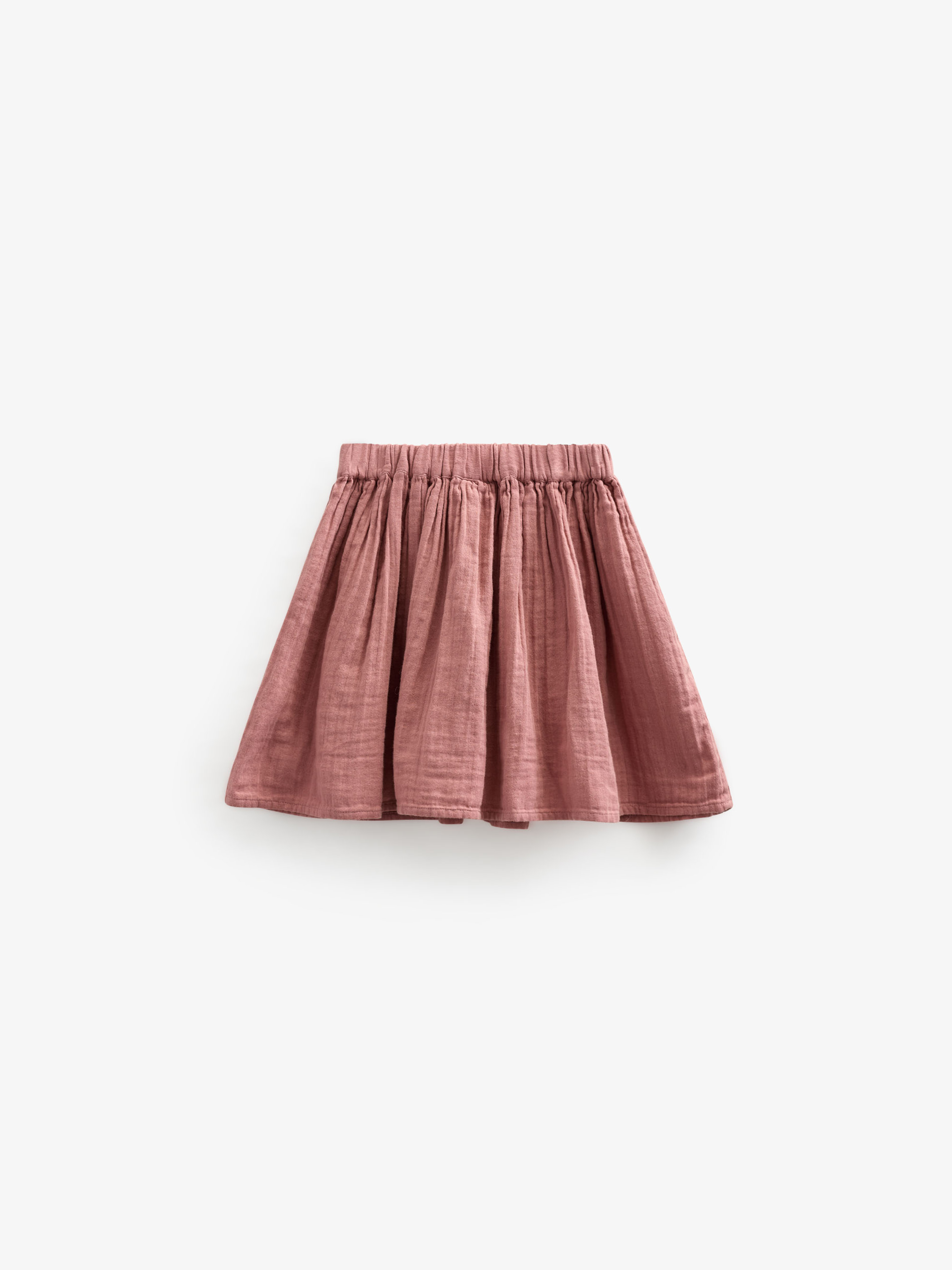 Gauze Skirt - Kids - Old Rose | 100938 Jasmine