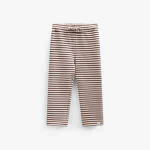 Striped Jersey Trousers - Kids - Brown | 101000 Emmie