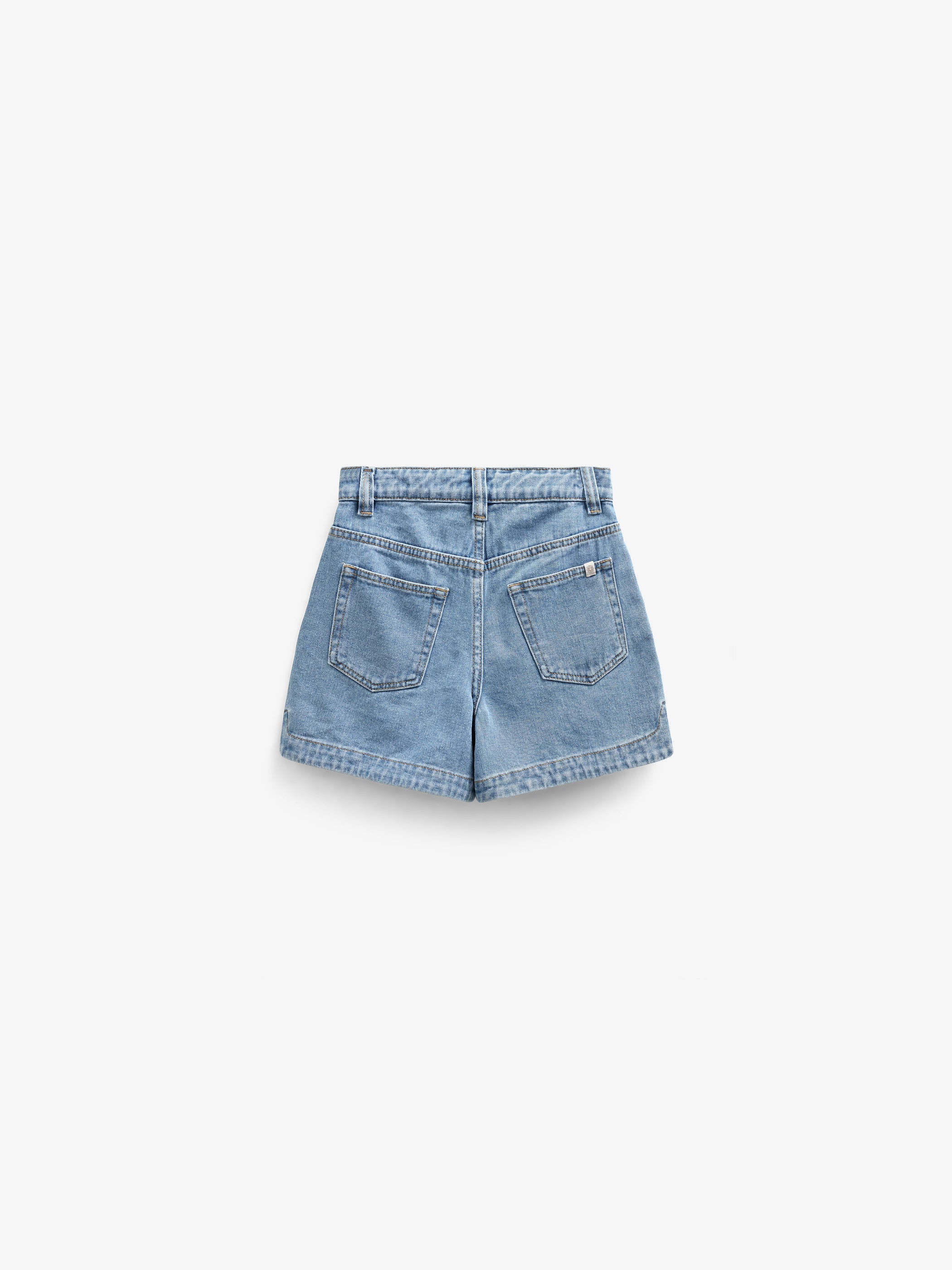 Denim Shorts - Kids - Light Blue Denim | 101016 Vera