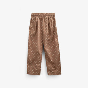 Printed Poplin Trousers - Tween - Coconut | 101090 Camilla