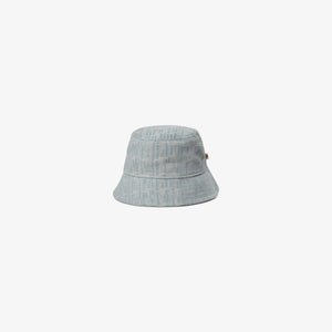 Jacquard Denim Bucket Hat - Kids - Blue Denim | 101094 Kyle