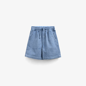 Pull-On Corduroy Shorts - Kids - Dusty Blue | 101100 Tobias