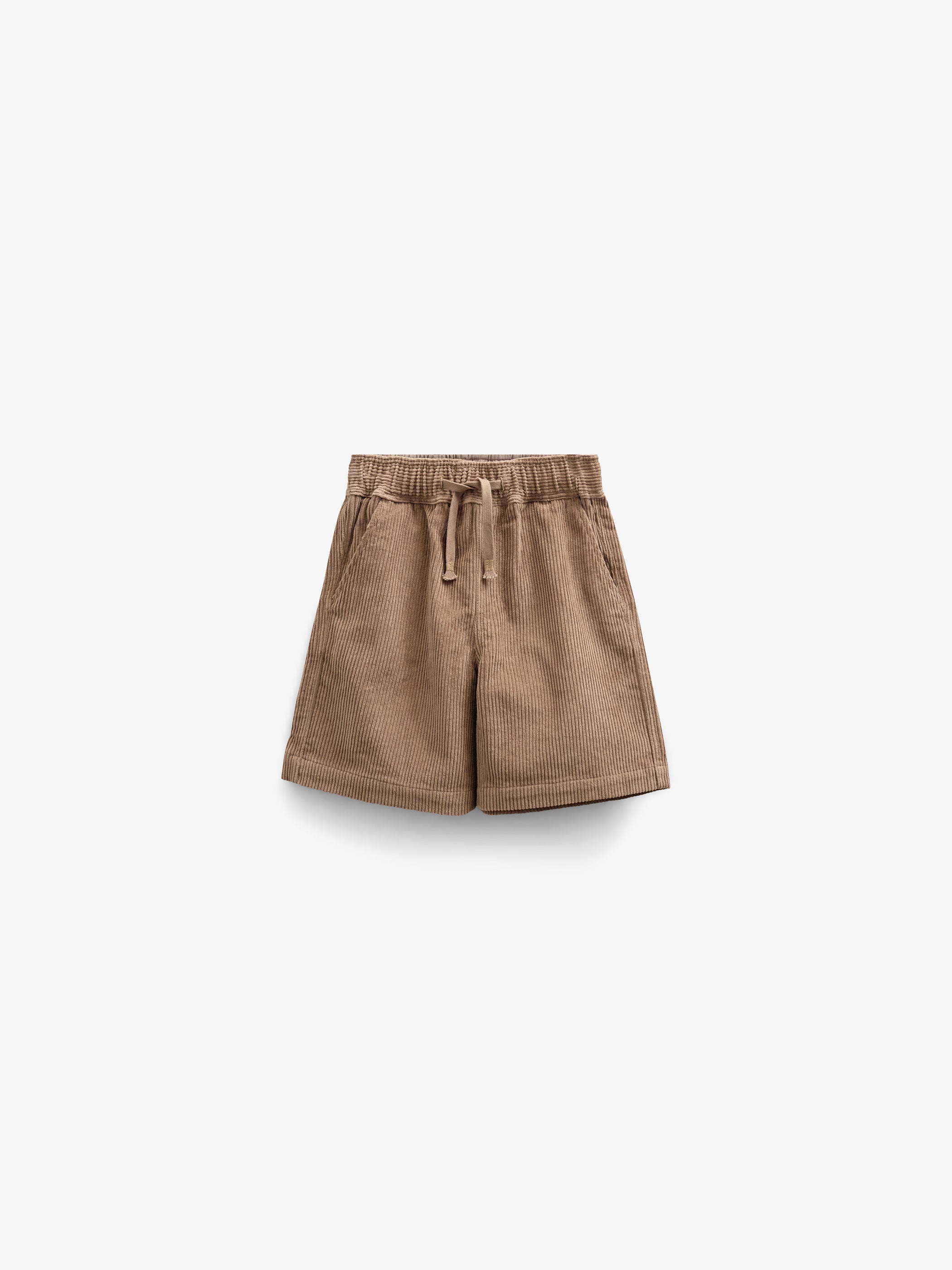 Pull-On Corduroy Shorts - Kids - Khaki | 101102 Tobias
