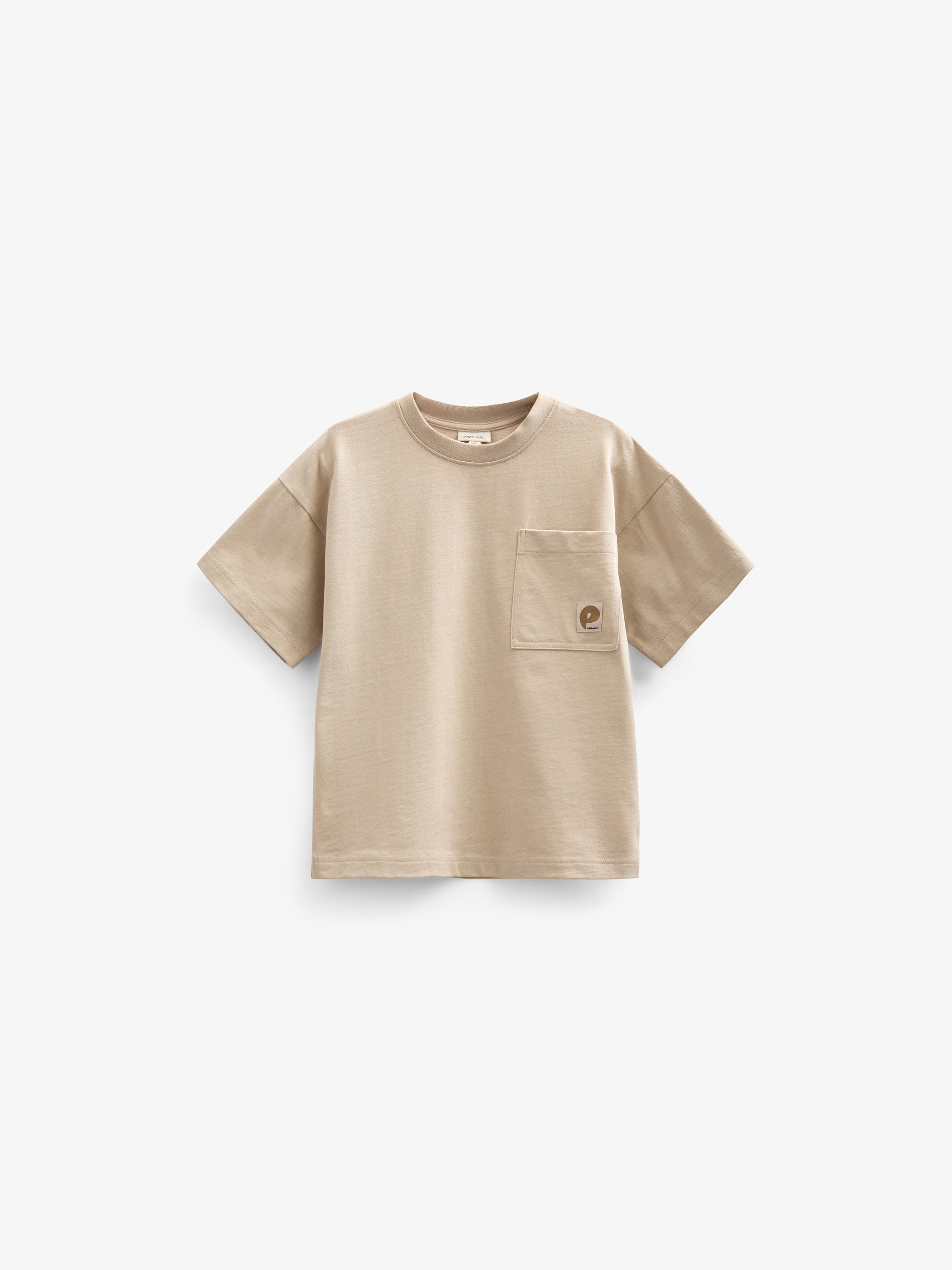 Pocket T-shirt - Kids - Light Sand | 101146 Jasper