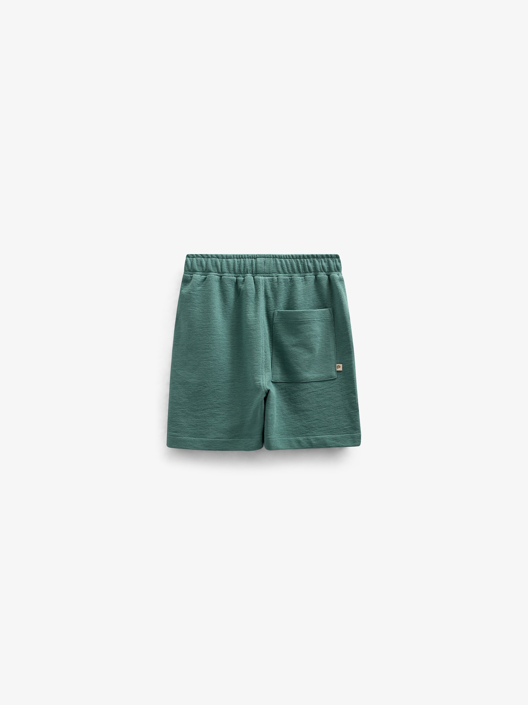 Textured Jersey Shorts - Tween - Tropical Green | 101220 Sonny