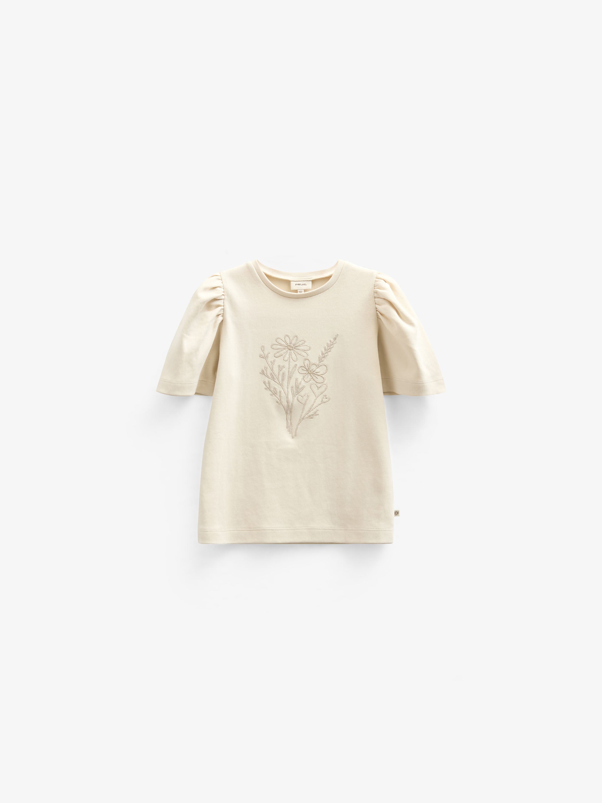 T-shirt With Embroidery - Tween - Offwhite | 101236 Amanda
