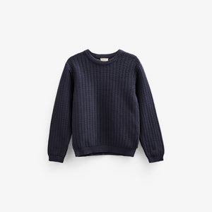 Knit Solid - Kids - Navy | 101281 Brady