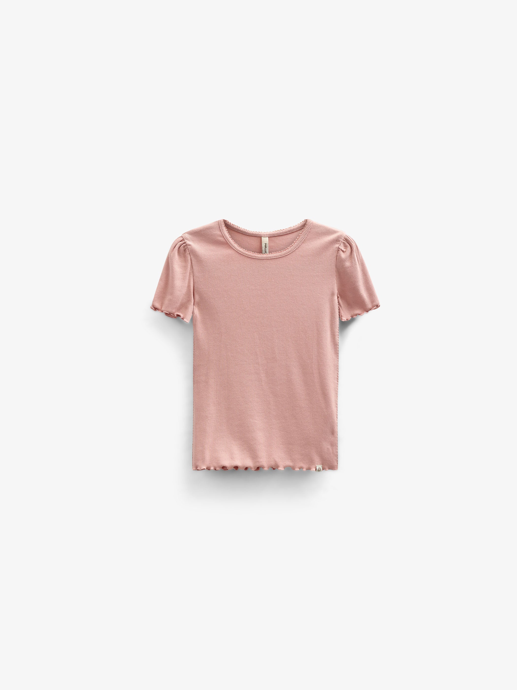 Modal Rib T-shirt - Tween - Rose Tan | 101299 Lottie
