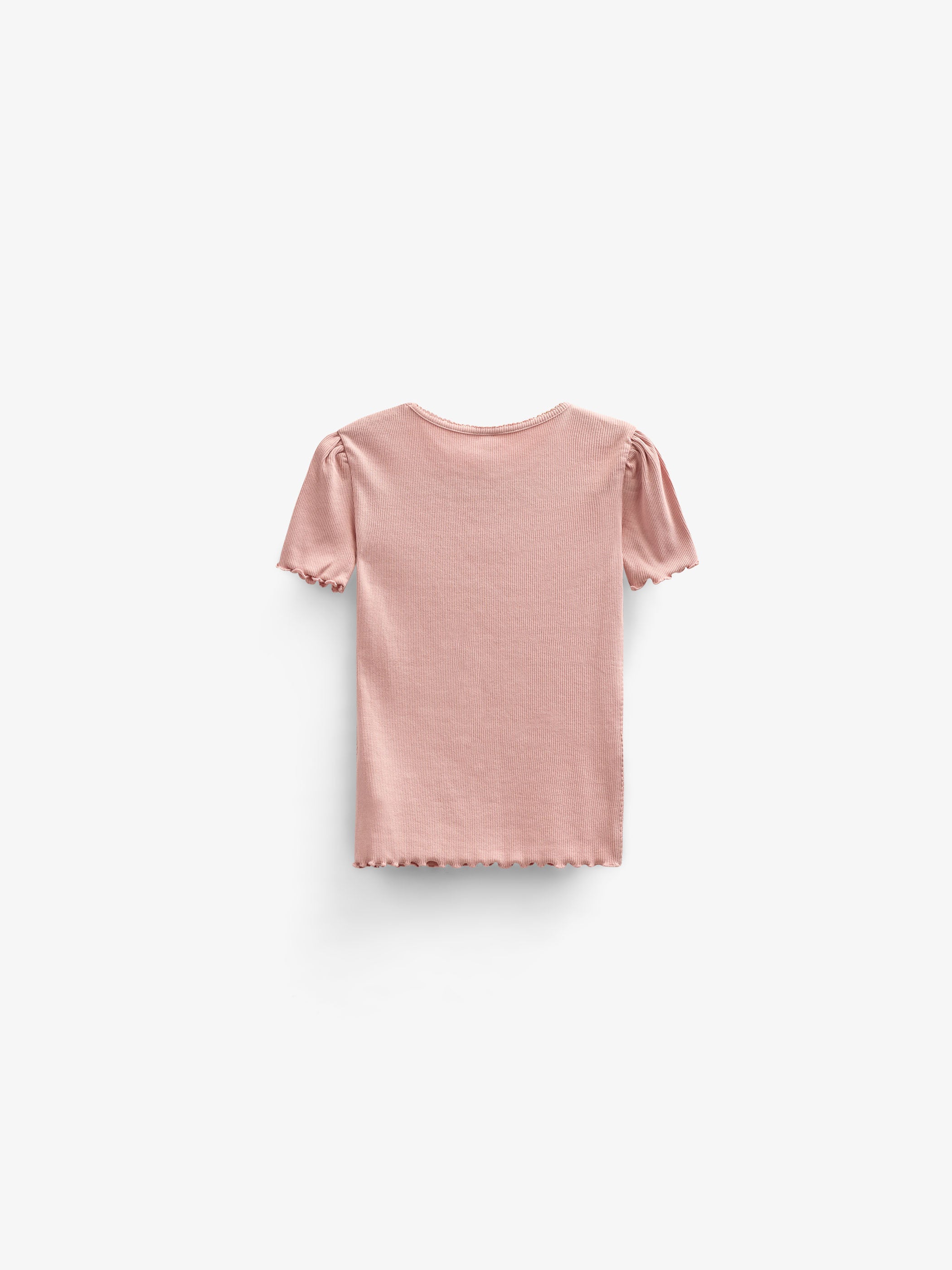 Modal Rib T-shirt - Tween - Rose Tan | 101299 Lottie