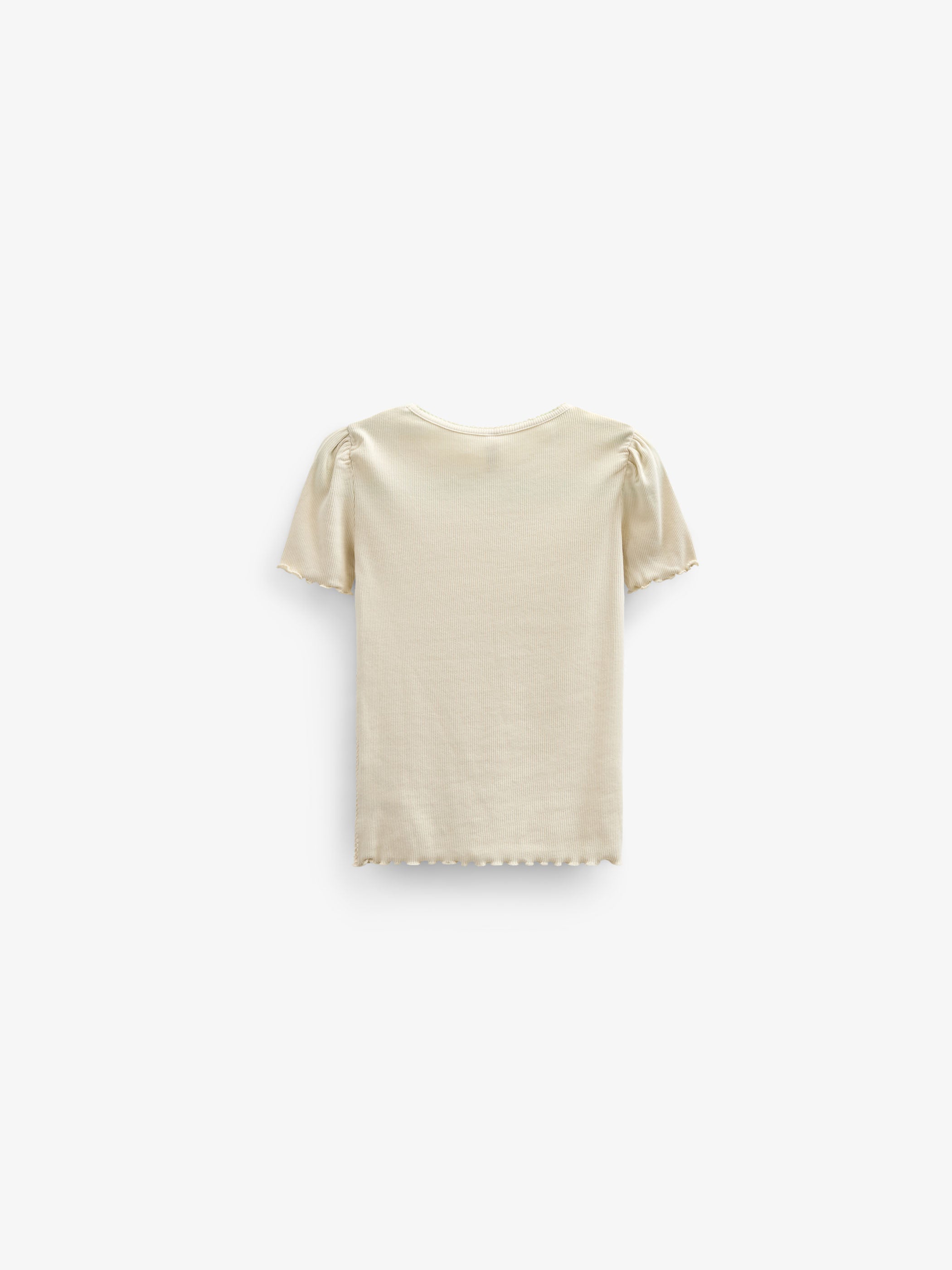 Modal Rib T-shirt - Kids - OffWhite | 101304 Lottie