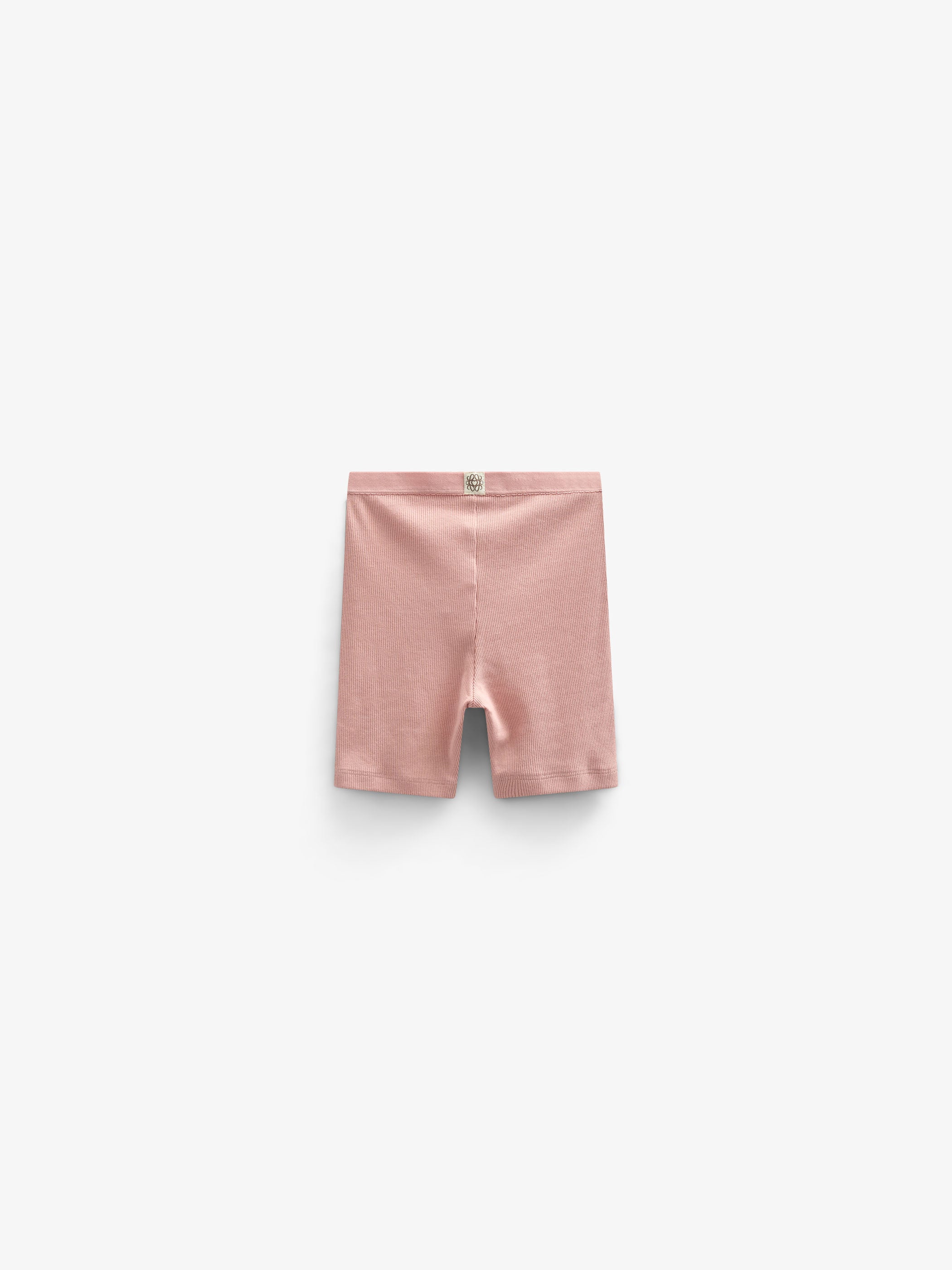 Modal Rib Short Tights - Tween - Rose Tan | 101315 Lottie