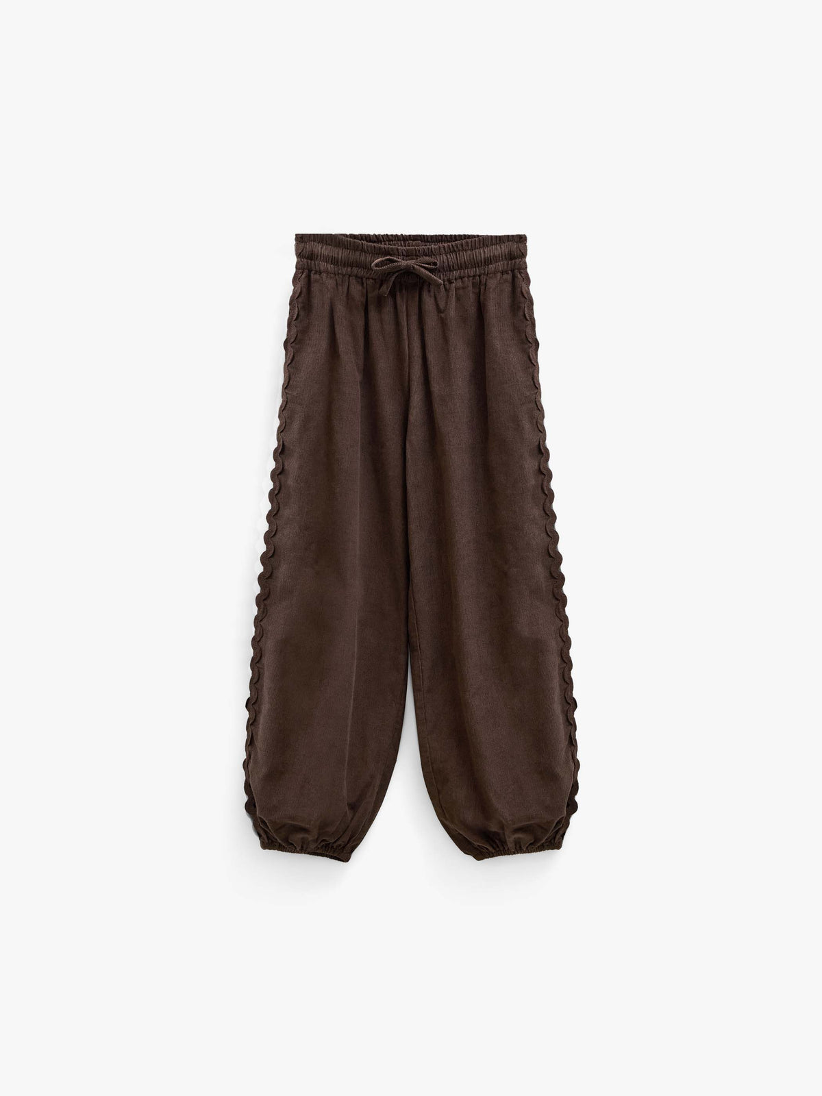 Ric Rac Corduroy Trousers - Tween - Dark Brown | 101482 Sille
