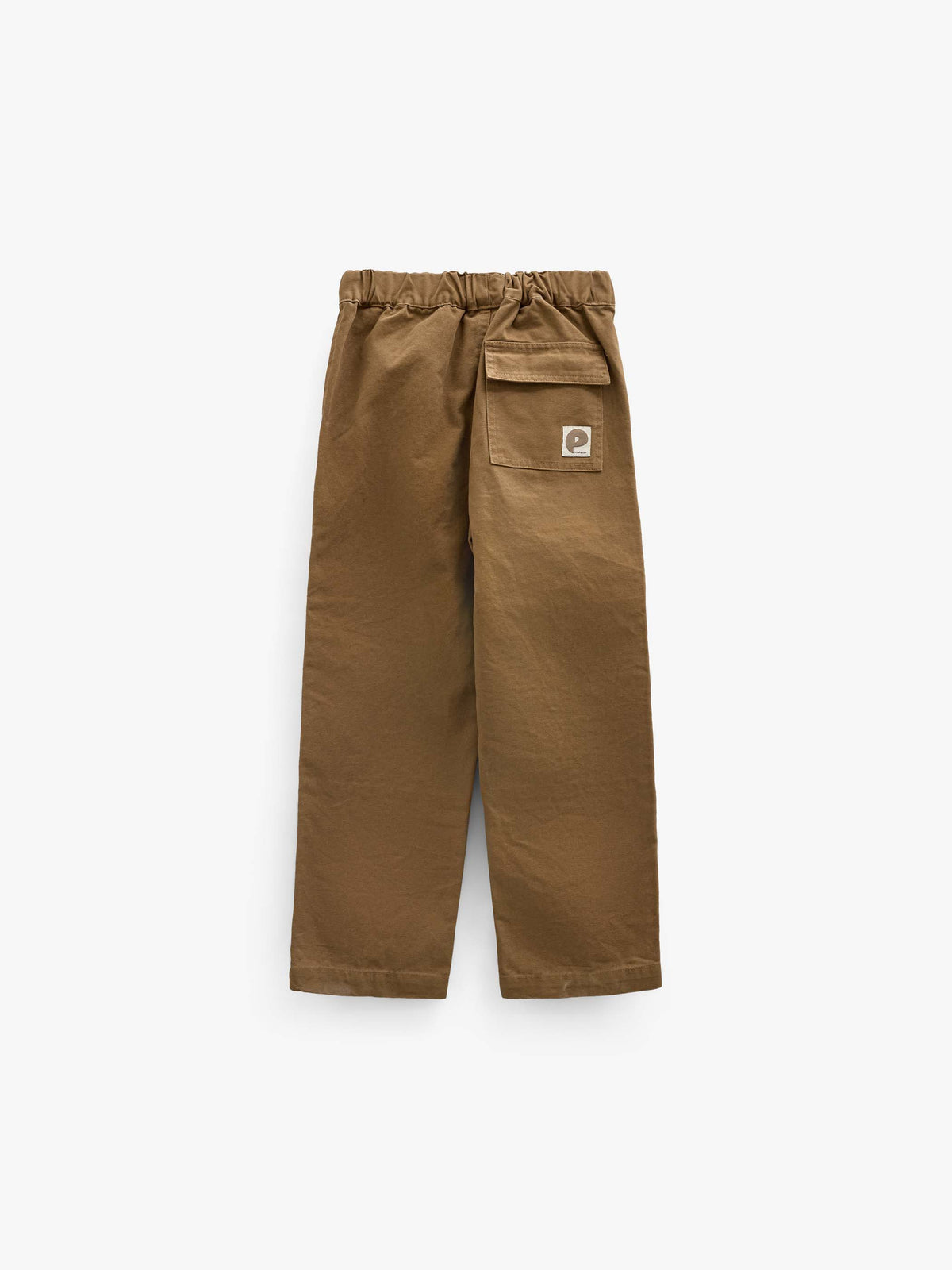 Canvas Patch Pocket Trousers - Kids - Light Brown | 101533 Greyson