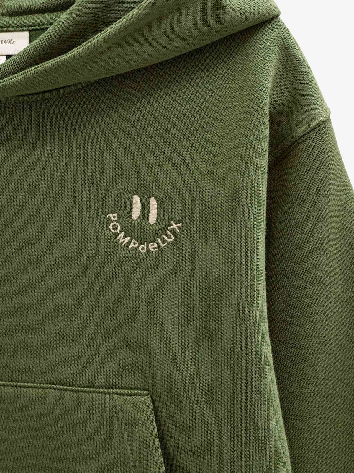Smiley Hoodie - Tween - Moss Green | 101582 Andrew