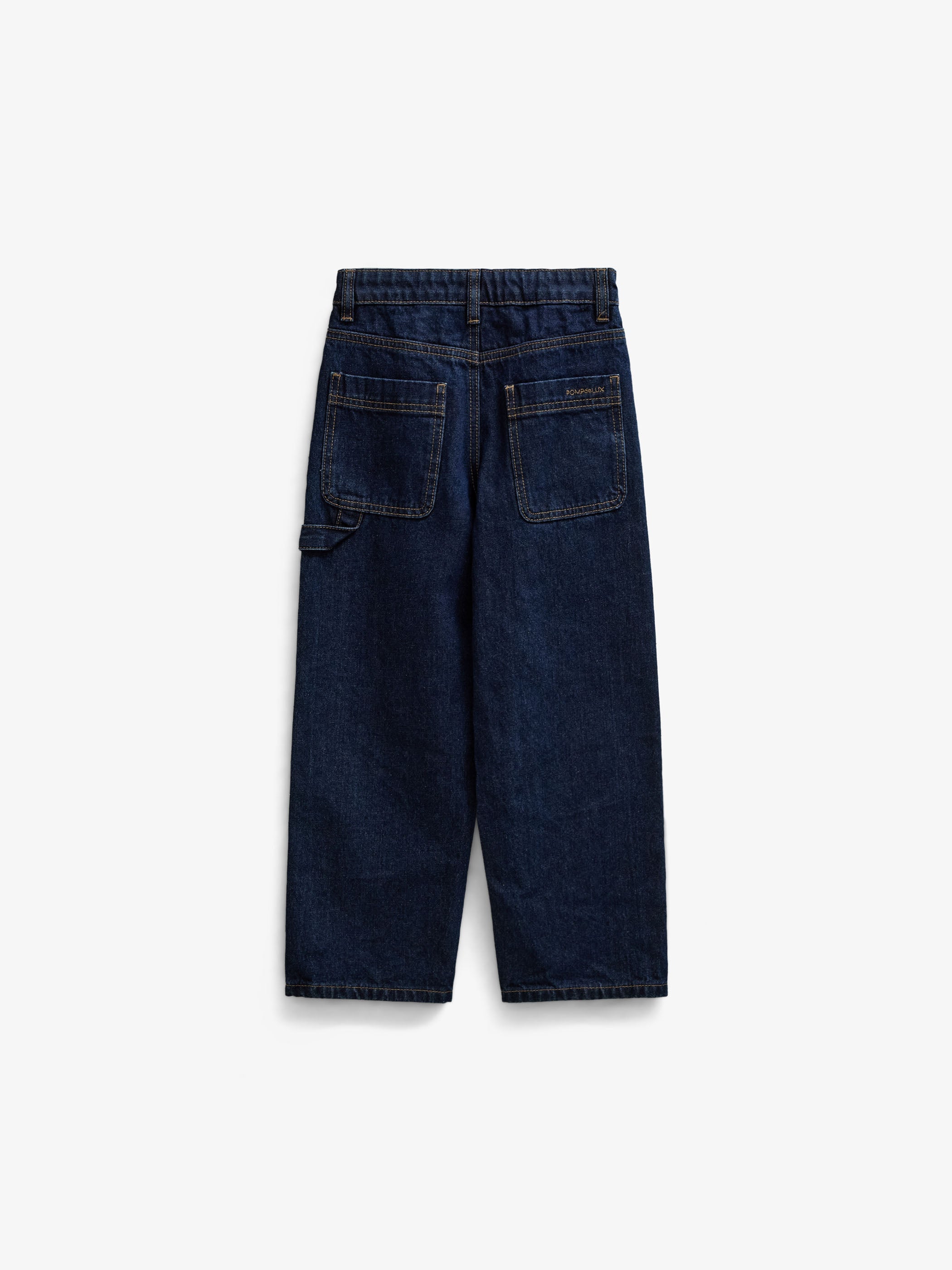 Relaxed Fit Carpenter Jeans - Kids - Dark Blue | 101644 Titus