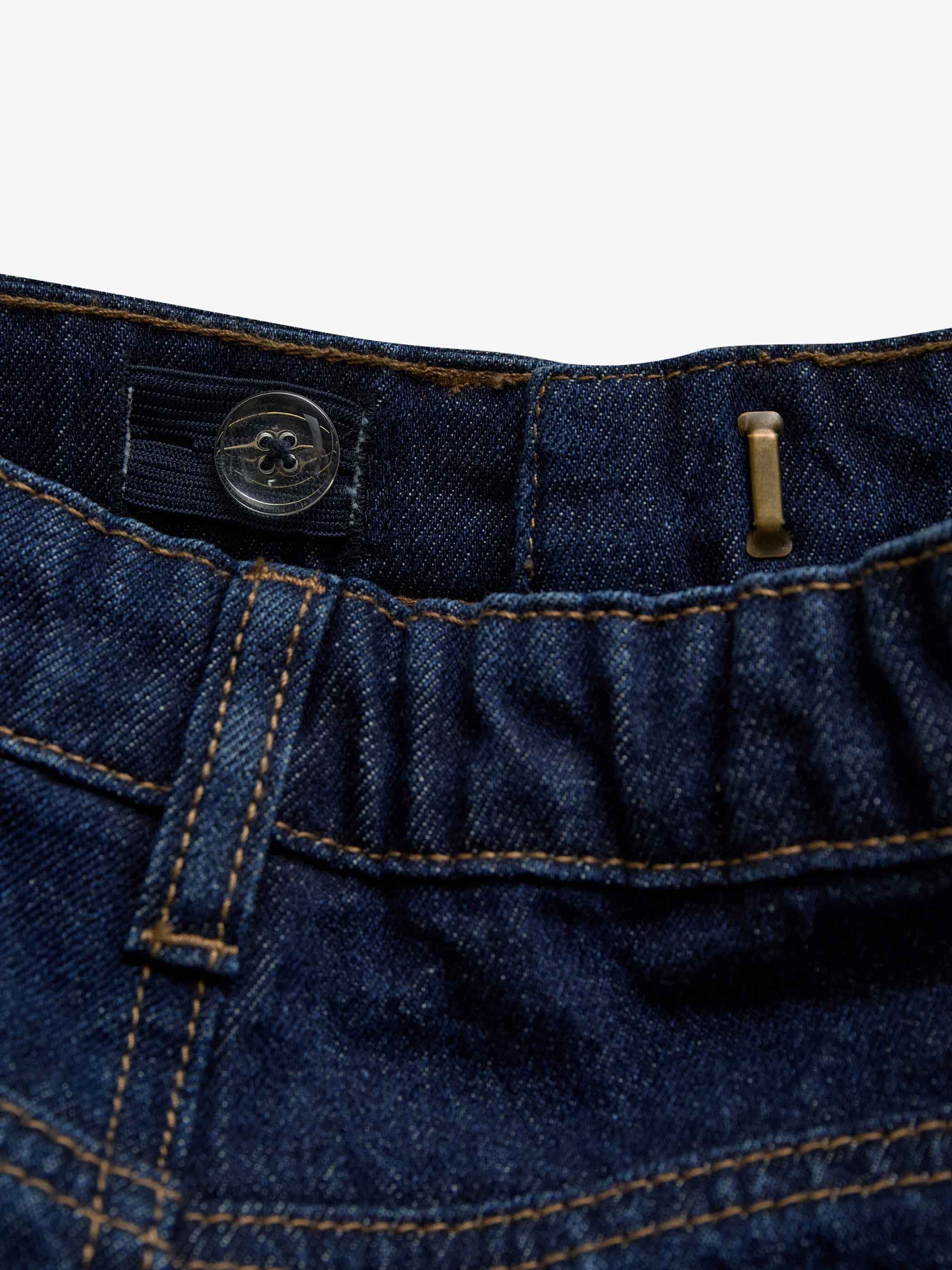 Relaxed Fit Carpenter Jeans - Kids - Dark Blue | 101644 Titus