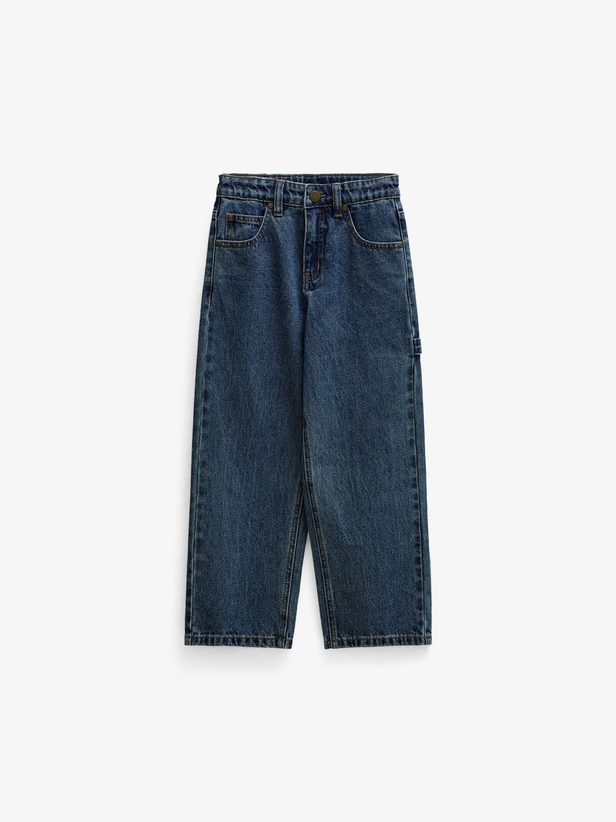 Relaxed Fit Carpenter Jeans - Kids - Blue | 101646 Titus
