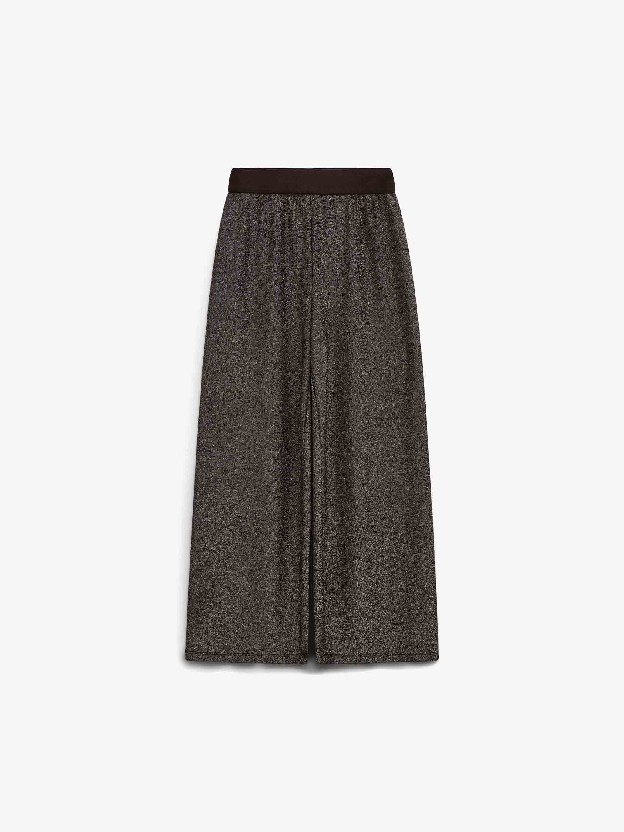 Lurex Trousers - Kids - Dark Brown | 101667 Helen