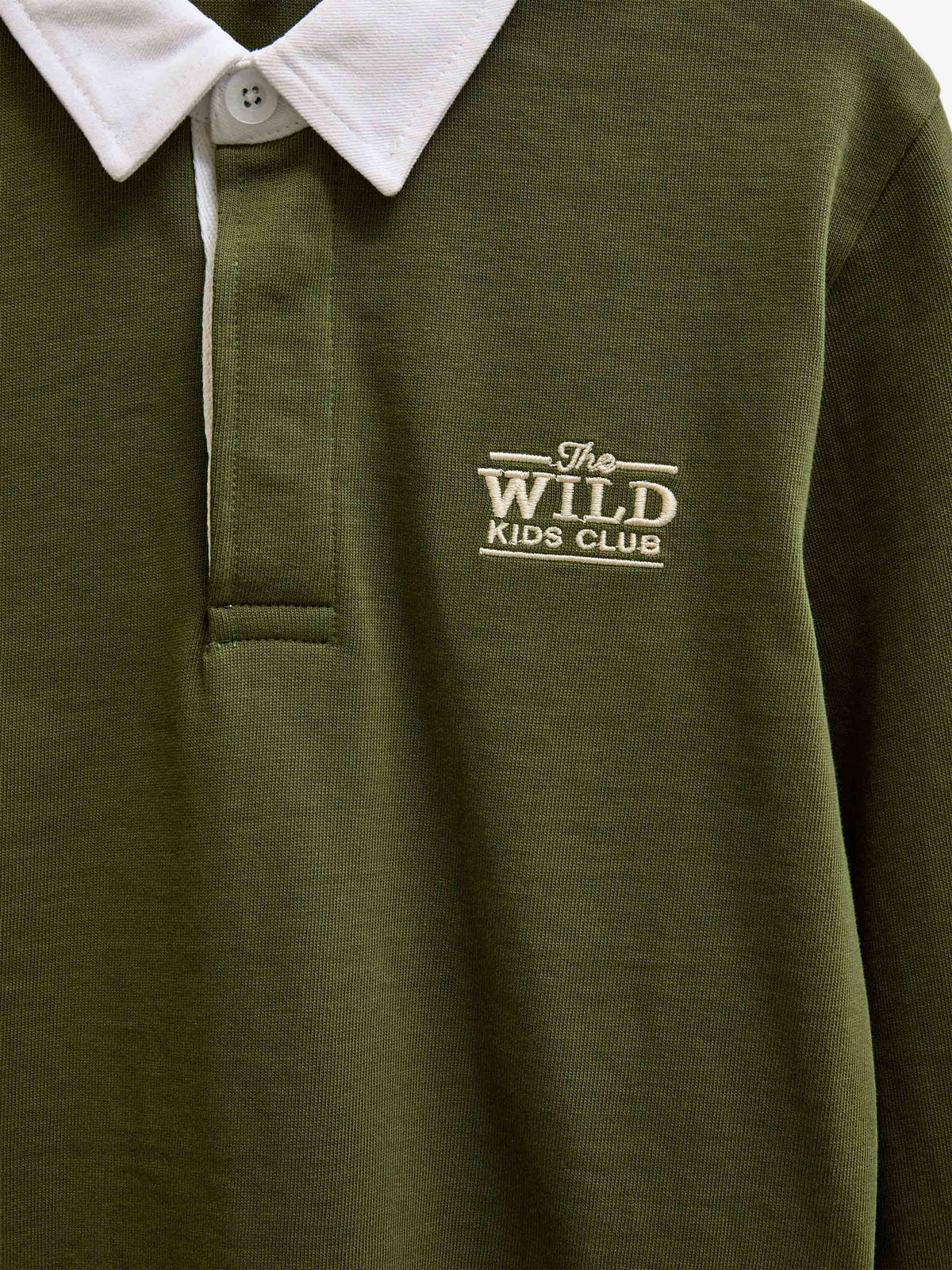Long-Sleeve Jersey Polo - Tween - Moss Green | 101692 Ruben