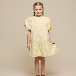 Cotton-blend Jacquard Dress - Tween - Sunlight | 100993 Giselle