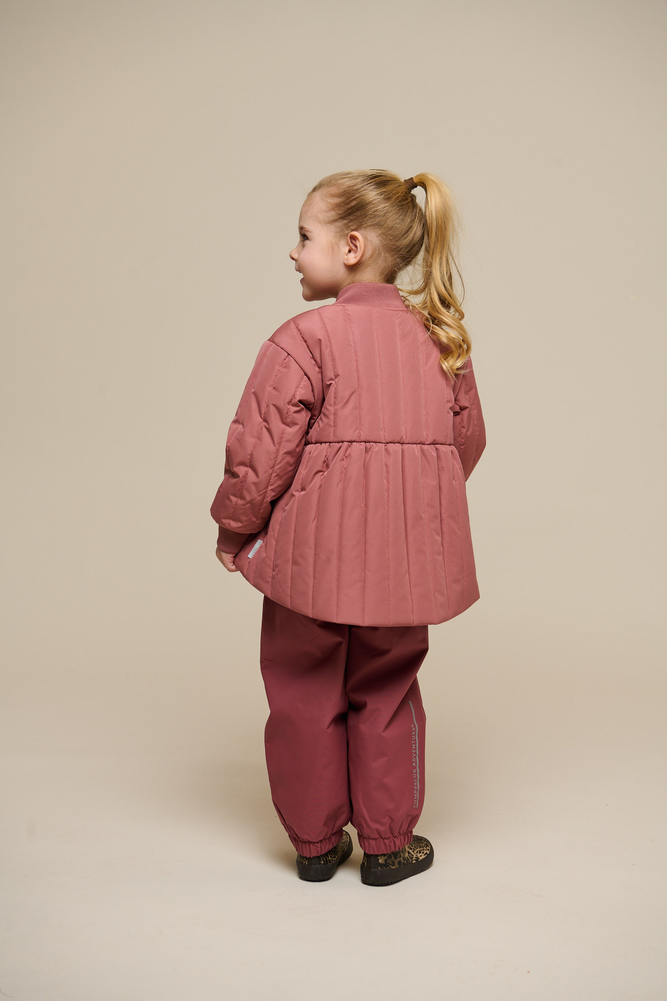 Thermal Tech Jacket - Kids - Old Rose | 101108 Elle