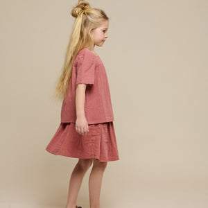 Gauze Skirt - Tween - Old Rose | 100939 Jasmine