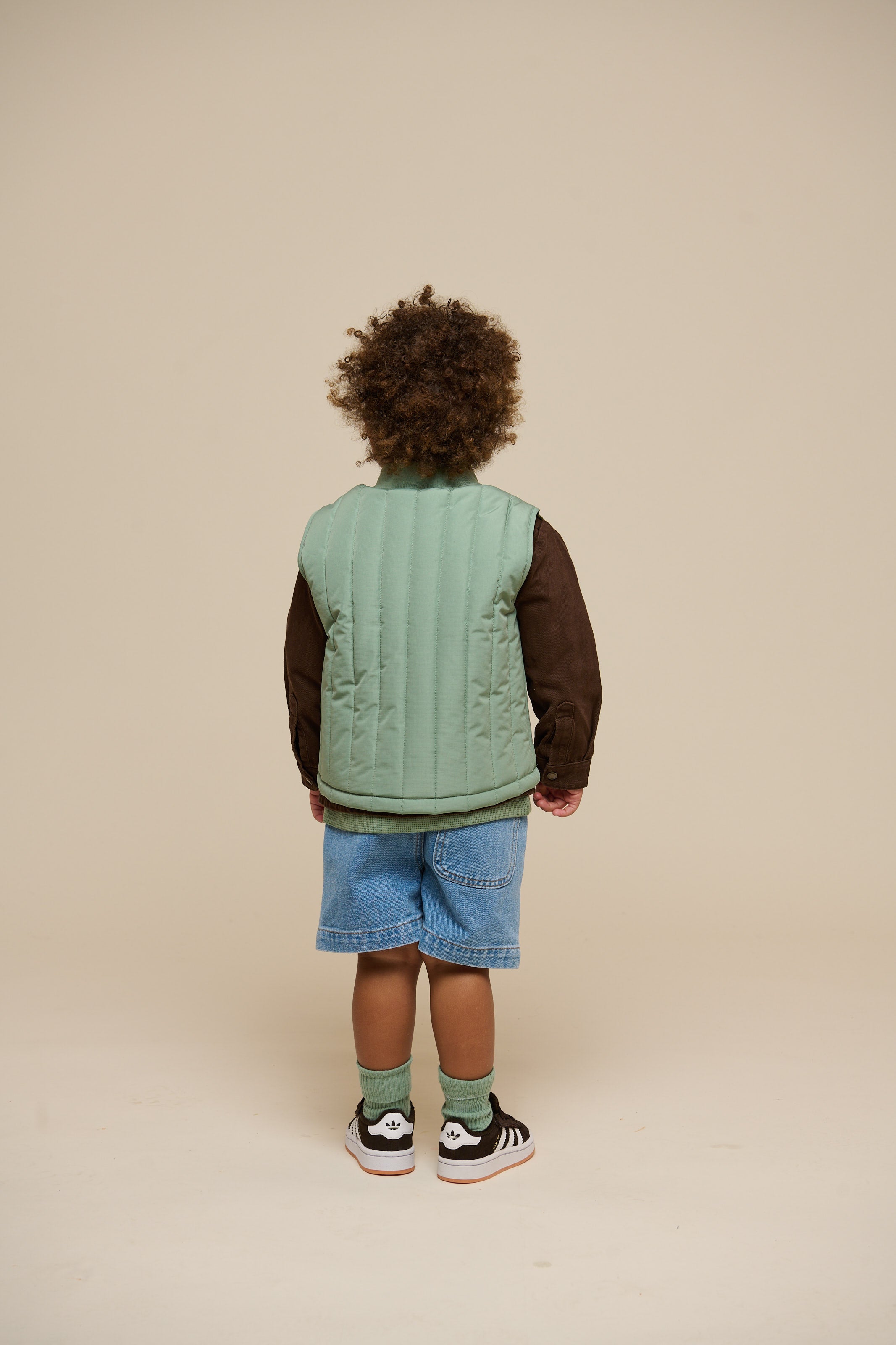 Thermal Tech Gilet - Kids - Dusty Green | 101116 Athur