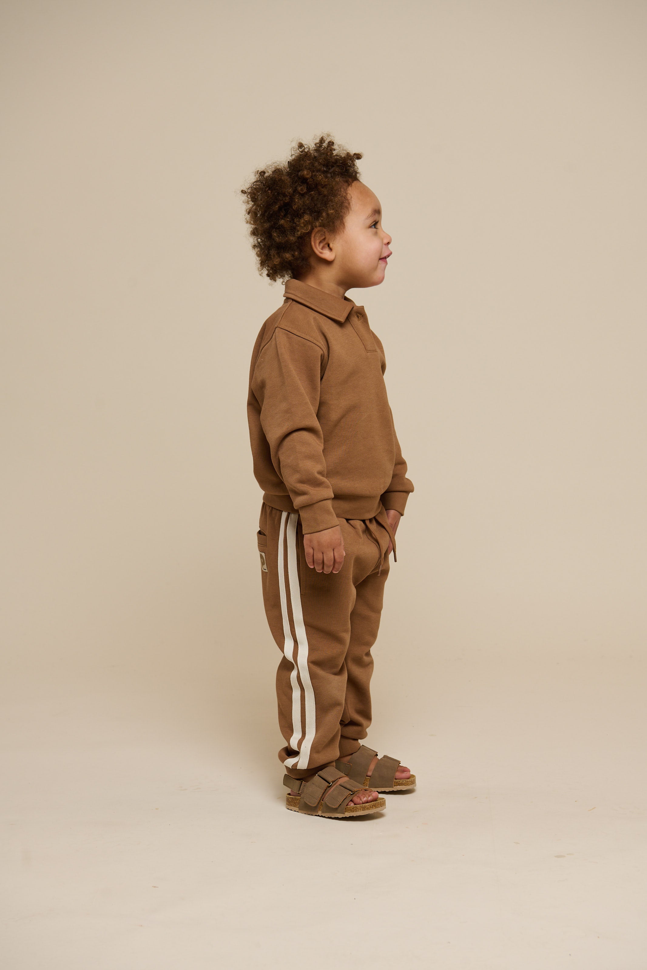 Polo Sweatshirt - Kids - Coconut | 101255 Carter