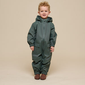 Shell Coverall - Kids - Dusty Dark Green | 100511 Dundee