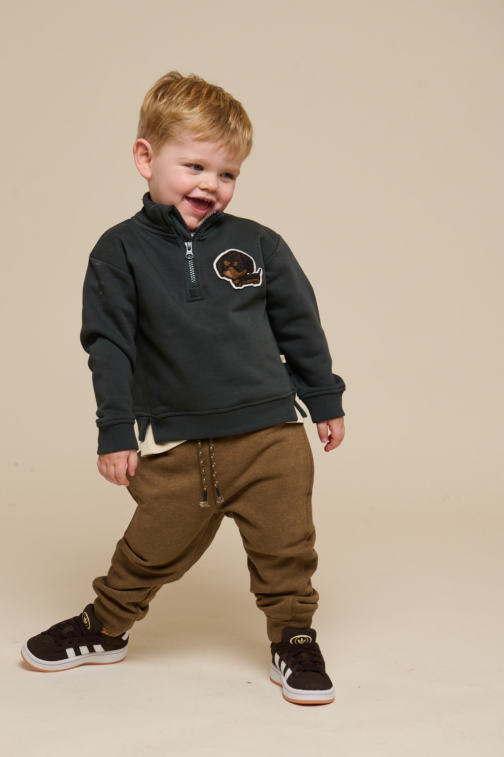 Sweat Pant - Kids - Coffe Melange | 100896 Justin